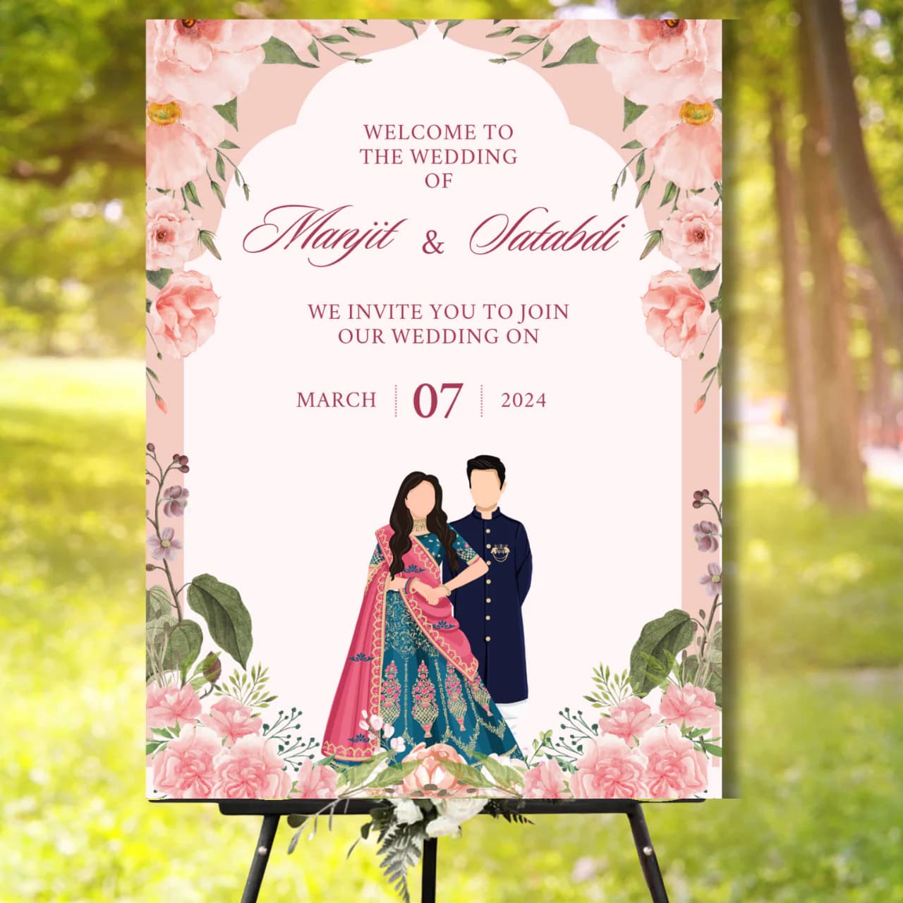 Wedding banner / cards
